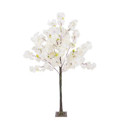 Picture of 150cm ARTIFICIAL BLOSSOM TREE WITH 320 FLOWERS IVORY X 2pcs