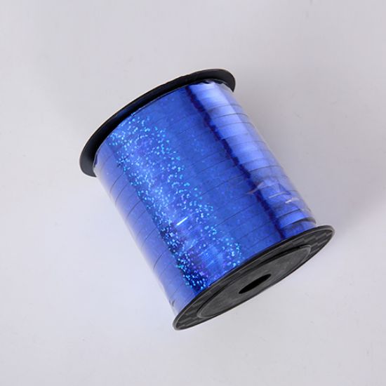 Picture of CURLING RIBBON 5mm X 250 YARDS HOLOGRAPHIC ROYAL BLUE