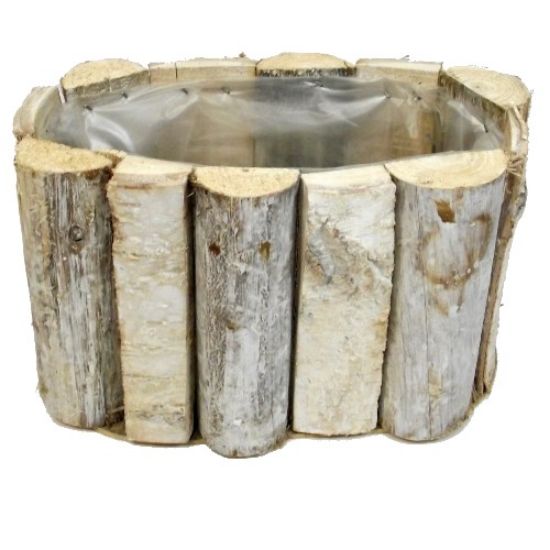 Picture of 19cm ROUND BARK PLANTER