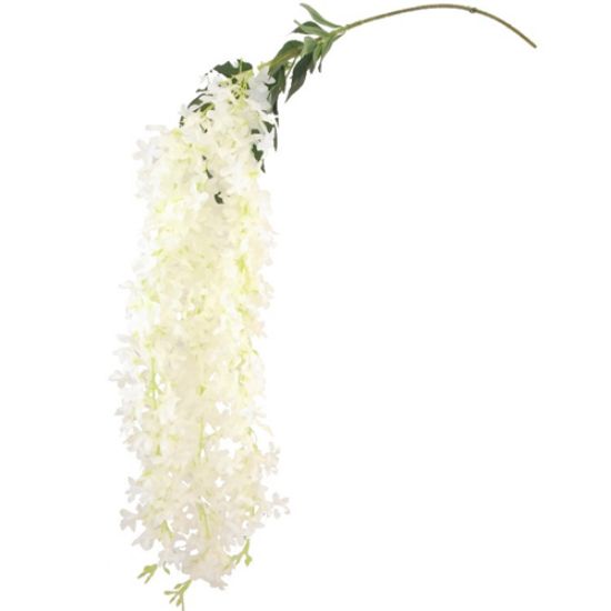 Picture of 114cm  TRAILING BLOSSOM SPRAY IVORY