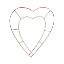 Picture of WIRE HEART FRAME 12 INCH X 20pcs