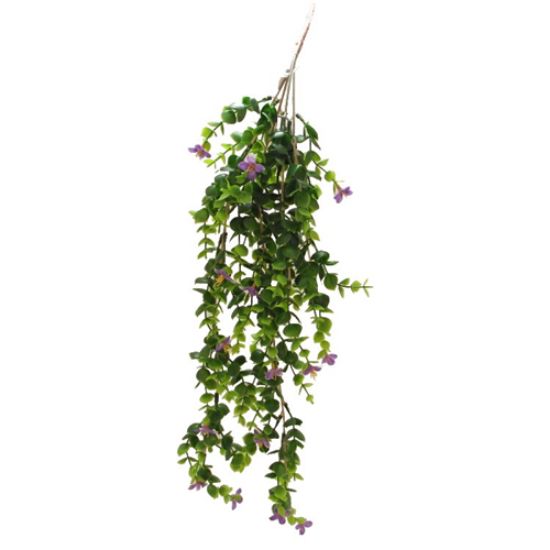 Picture of 60cm PLASTIC TRAILING FLOWERING BUSH PURPLE