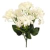 Picture of 34cm HYACINTH BUSH WITH FOLIAGE IVORY