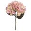 Picture of 34cm SINGLE SHORT STEM LARGE HYDRANGEA CREAM/LAVENDER