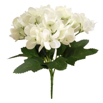 Picture of 25cm HYDRANGEA BUSH IVORY