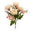 Picture of 31cm PEONY AND HYDRANGEA BUSH PEACH/PINK