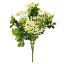 Picture of 31cm PLASTIC BERRY BUSH GREEN/IVORY