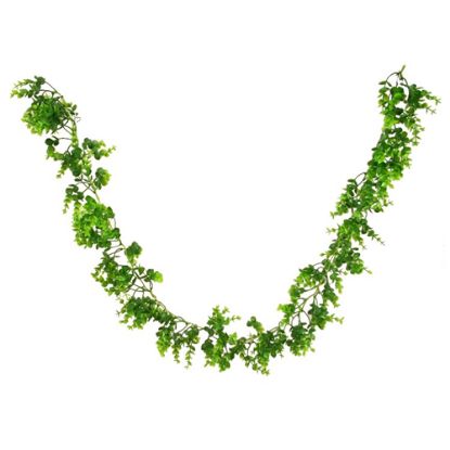 Picture of 150cm PLASTIC EUCALYPTUS GARLAND GREEN