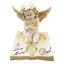Picture of 15cm POLYRESIN CHERUB ON BASE WITH TEALIGHT HOLDER - IN LOVING MEMORY DAD