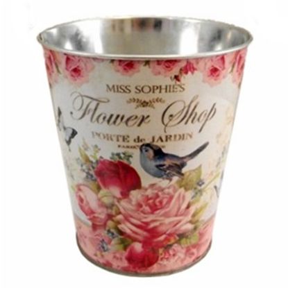 Picture of 14cm METAL POT - FLOWER SHOP