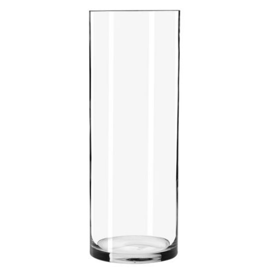 Picture of 30cm GLASS CYLINDER VASE CLEAR