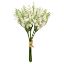 Picture of 33cm LILY OF THE VALLEY BUNDLE (7 STEMS) WHITE
