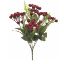 Picture of 31cm BERRY BUSH WITH FERN BURGUNDY