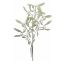 Picture of 32cm GLITTERED MISTLETOE SPRAY GREEN/WHITE