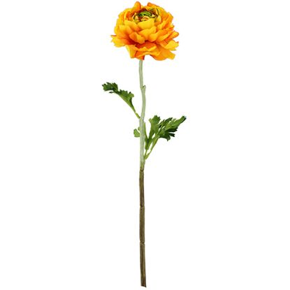 Picture of 51cm CHLOE SINGLE RANUNCULUS ORANGE