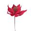 Picture of 25cm SINGLE POINSETTIA RED