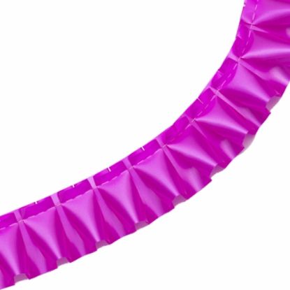 Picture of 50mm PRE PLEATED RIBBON X 10 METRES MAGENTA