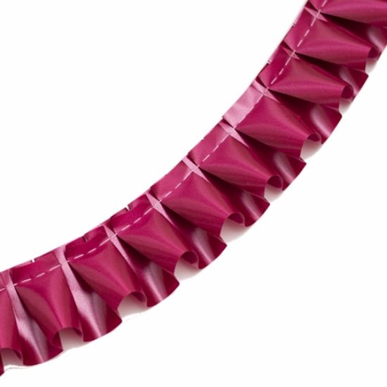 Picture of 50mm PRE PLEATED RIBBON X 10 METRES BURGUNDY