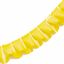 Picture of 50mm PRE PLEATED RIBBON X 10 METRES YELLOW