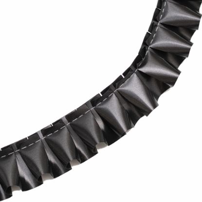 Picture of 50mm PRE PLEATED RIBBON X 32 METRES BLACK