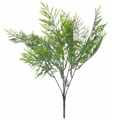 Picture of 36cm PLASTIC FERN BUSH GREEN