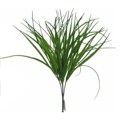 Picture of 40cm LARGE PLASTIC SWORD GRASS BUSH GREEN