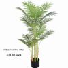 Picture of ARTIFICIAL POTTED FOLIAGE TREES GREEN - PALLET DEAL X 72pcs