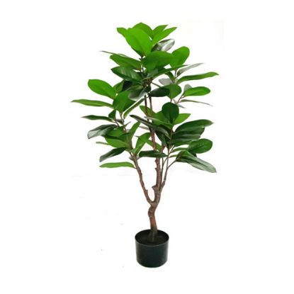 Picture of 120cm ARTIFICIAL MAGNOLIA LEAF PLANT IN POT GREEN X 2pcs