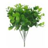 Picture of 22cm PLASTIC EUCALYPTUS PICK GREEN X 6pcs