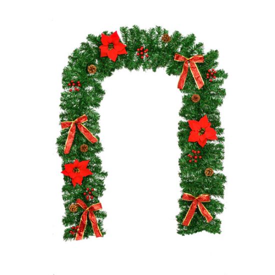 Picture of CHRISTMAS GARLAND GREEN 2.7met