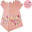 Picture of BOUQUET BOX GLOSSY - HAPPY MOTHERS DAY DAISY HEART PINK/MULTI X 30pcs