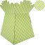 Picture of BOUQUET BOX GLOSSY - GINGHAM LIME GREEN X 30pcs