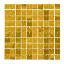 Picture of SEQUIN WALL PANEL 30cm X 30cm SQUARE SEQUINS ACRYLIC BACKED HOLOGRAPHIC GOLD