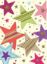 Picture of 10cm MINI GIFT CARD X 6pcs - NO MESSAGE STARS