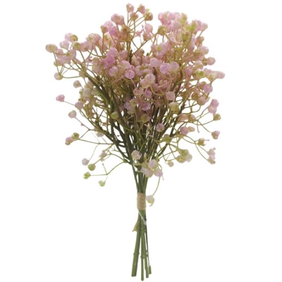 Picture of 34cm BABYS BREATH BUNDLE (6 STEMS) LIGHT PINK