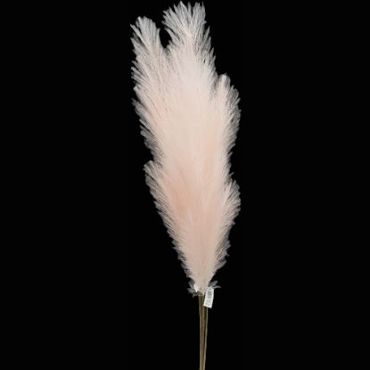 Picture of 115cm ARTIFICIAL PAMPAS GRASS (18 FORKS) LIGHT PINK X 4pcs