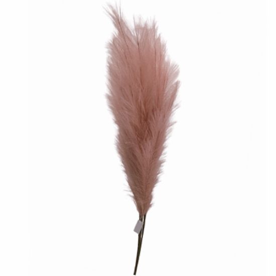 Picture of 115cm ARTIFICIAL PAMPAS GRASS (18 FORKS) VINTAGE PINK X 4pcs