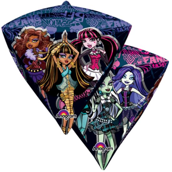 Picture of ANAGRAM 17 INCH FOIL BALLOON - DIAMONDZ MONSTER HIGH