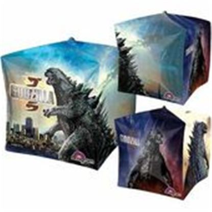 Picture of ANAGRAM 15 INCH FOIL BALLOON - CUBEZ GODZILLA