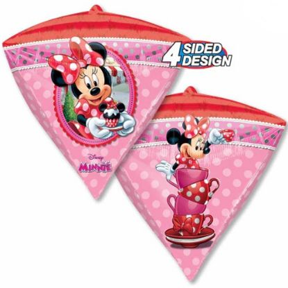 Picture of ANAGRAM 17 INCH FOIL BALLOON - DIAMONDZ MINNIE MOUSE