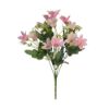 Picture of 27cm WILD LILY BUSH ASSORTED X 36pcs