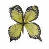 Picture of 8.5cm SINGLE BUTTERFLY YELLOW X BAG OF 120pcs