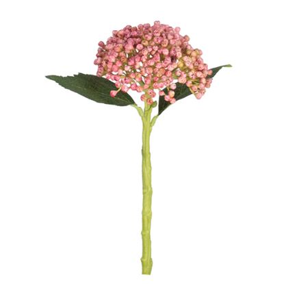 Picture of 32cm PLASTIC HYDRANGEA BUD DARK PINK