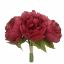Picture of 28cm PEONY BUNDLE RICH RED