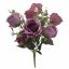 Picture of 50cm ROSE HYDRANGEA AND EUCALYPTUS BUSH PURPLE/MAUVE