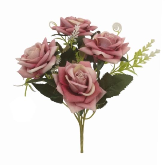 Picture of 27cm DIAMOND ROSE BUSH VINTAGE PINK