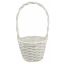 Picture of 22cm ROUND PLANTING BASKET WHITE