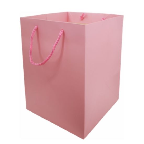 Picture of FLOWER BAG 190x190x250mm X 10pcs LIGHT PINK