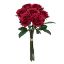 Picture of 35cm FRESH TOUCH DIAMOND ROSE BUNDLE (7 STEMS) RED
