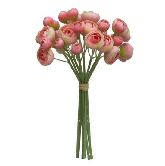 Picture of 30cm MINI RANUNCULUS BUNDLE PINK